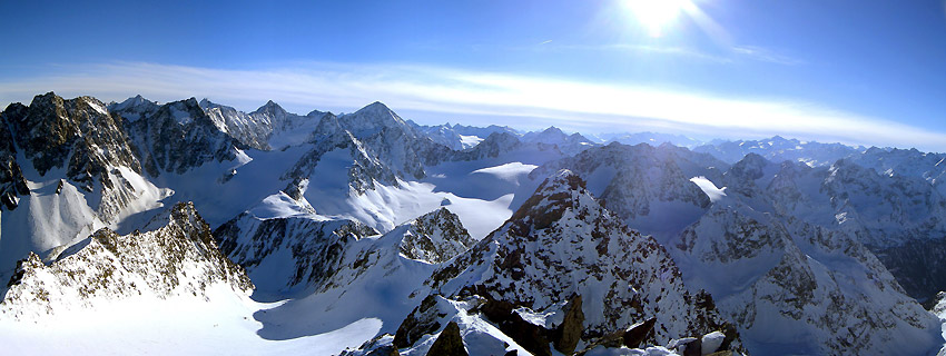 Tiefflug überm Seblaskogel (3235 m)