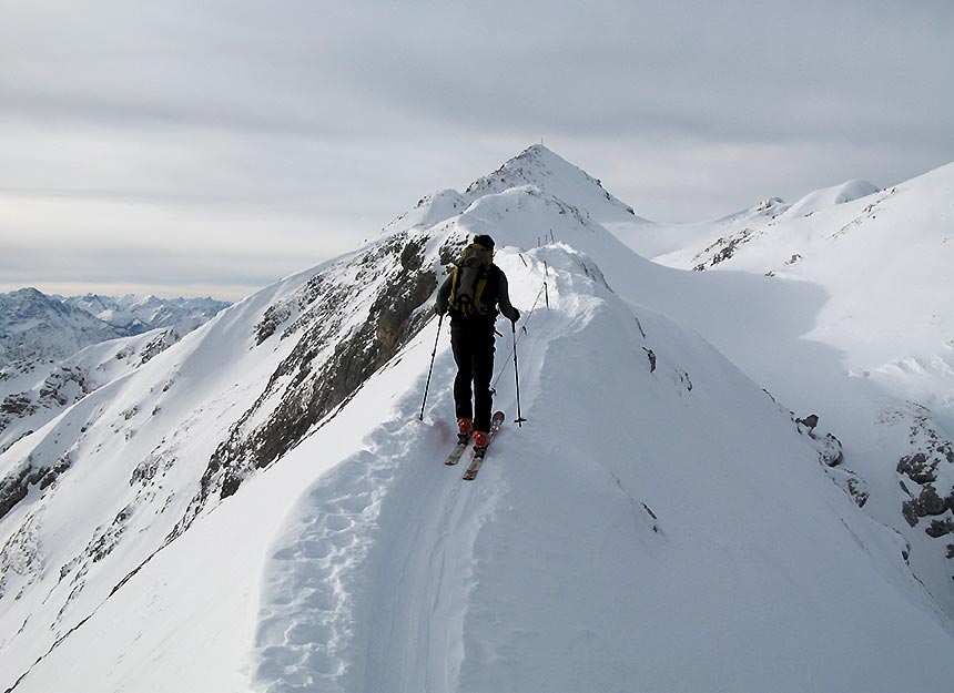 Skitour - Hochplatte, Ammergauer