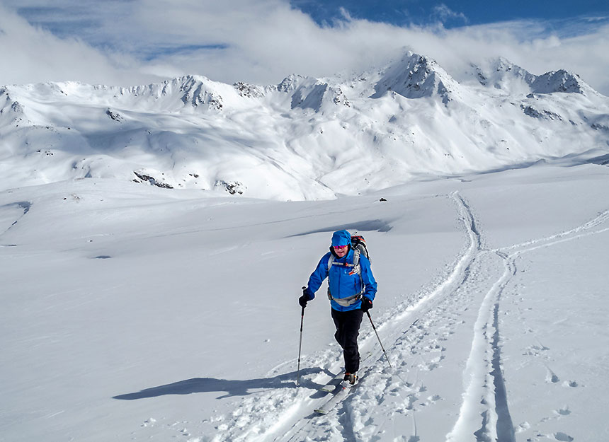 Skitour - Baslersch Chopf - Sentisch Horn