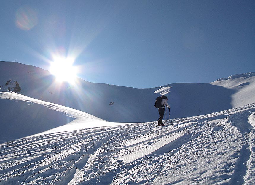 Skitour - Breiteggern und Schwaiberghorn