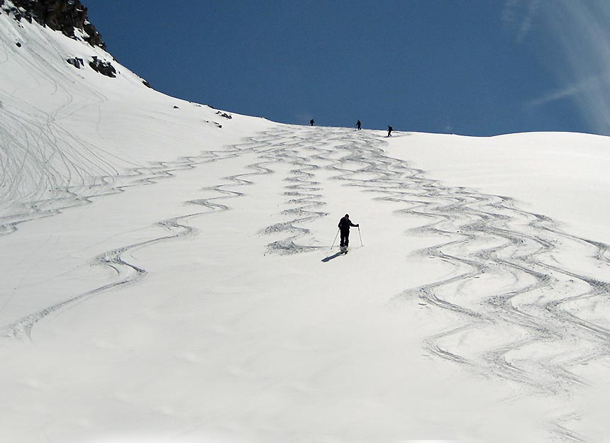 Skitour - Fanellhorn - Wissgrätli