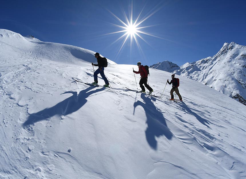 Skitour - Monte Forcellina-Traverse