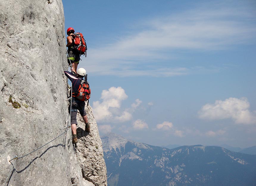 Klettersteig - Fünf-Gipfel-Klettersteig Rofan