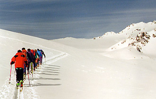 Skitour - Guslarspitzen und Brandenburger Jöchl