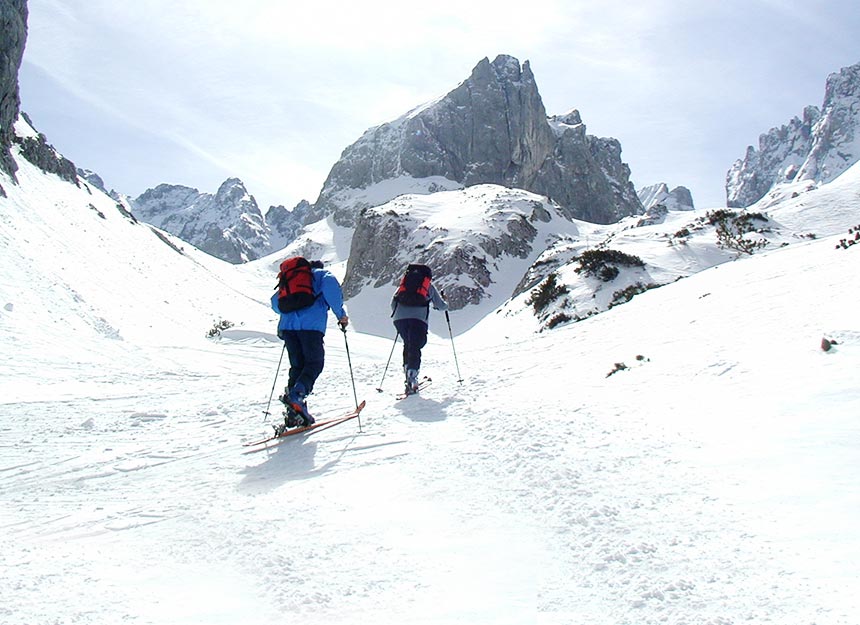 Skitour - Griesenerkar - Goinger Scharte, Kleines Törl, Schönwetterfensterl