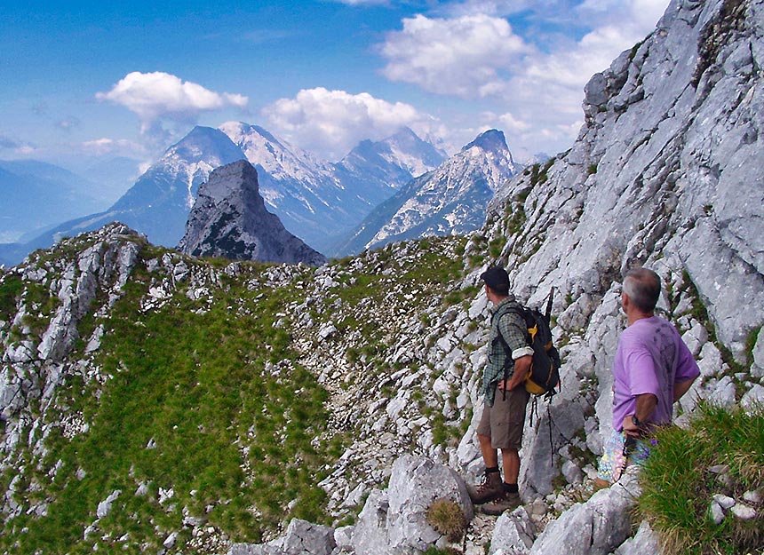 Bergtour - Große Arnspitze über die Achterköpfe