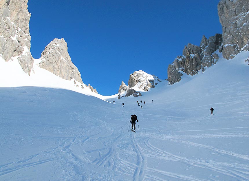 Skitour - Grünsteinscharte