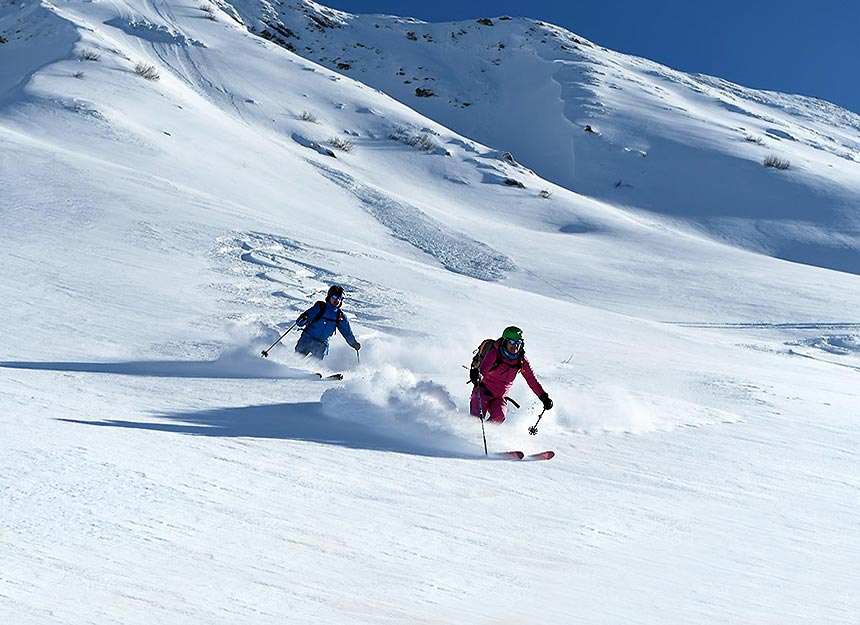 Skitour - Üntschenspitze - Güntlespitze