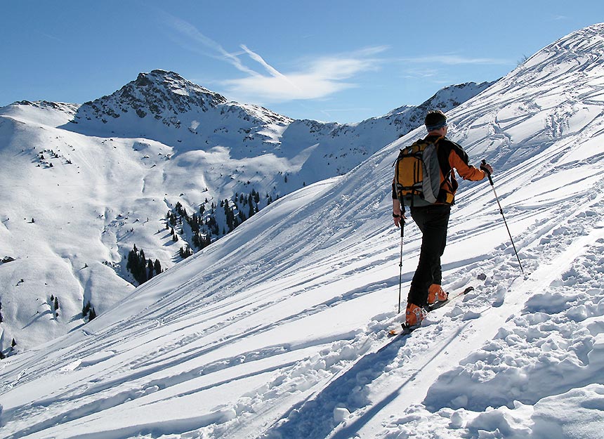 Skitour - Hahnenkampl - evtl. Saalkogel