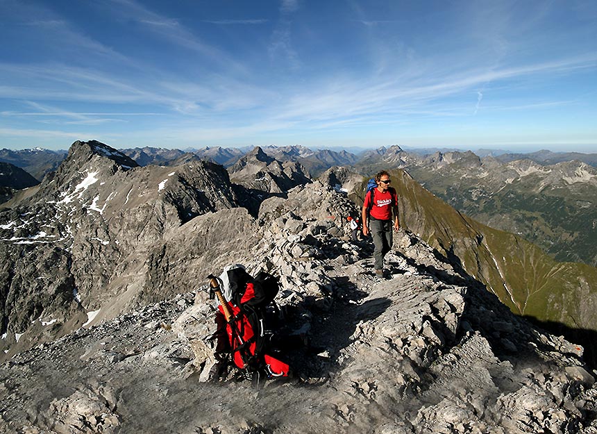 Bergtour - Heilbronner Weg - Mädelegabel