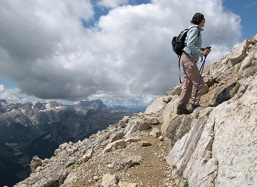 Bergtour - Heiligkreuzkofel – Zehnerspitze