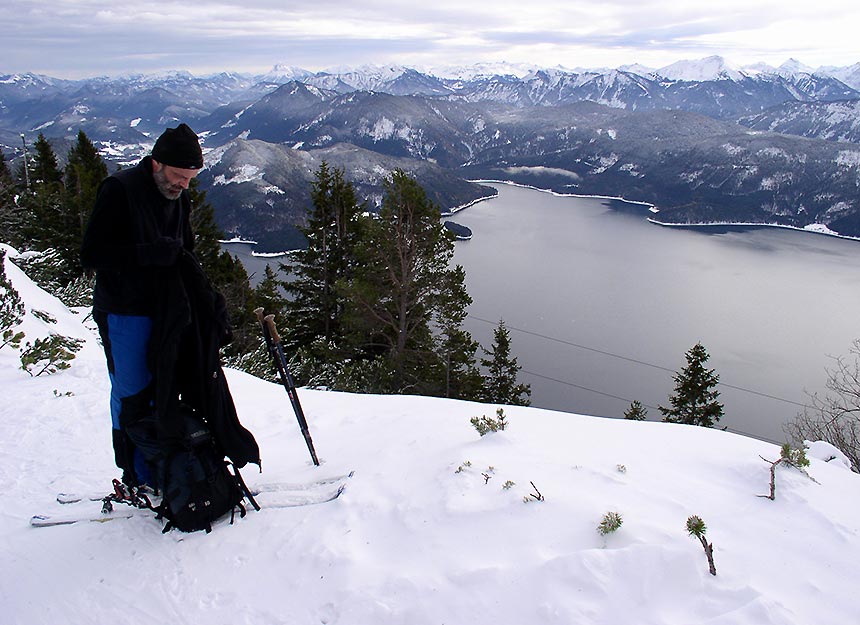 Skitour - Herzogstand - Fahrenbergkopf