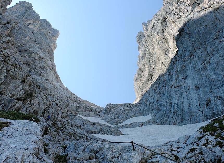 Bergtour - Hintere Goinger Halt - Steinerne Rinne