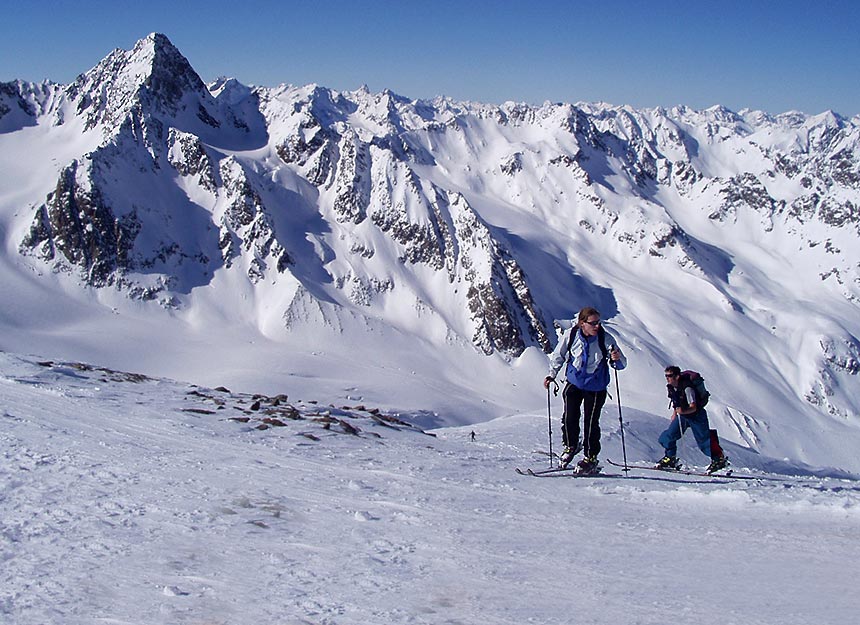 Skihochtour - Hinterer Daunkopf