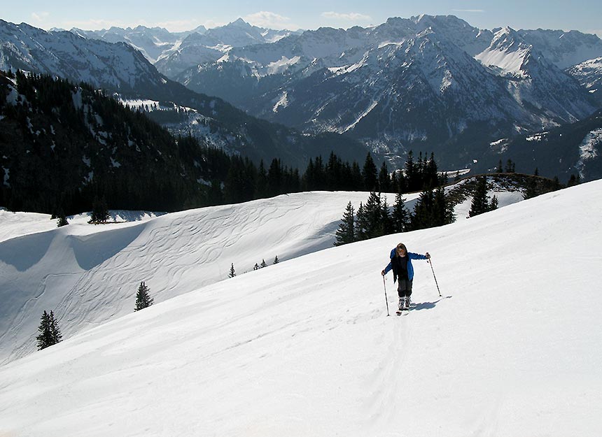 Skitour - Hirschberg - Spieser