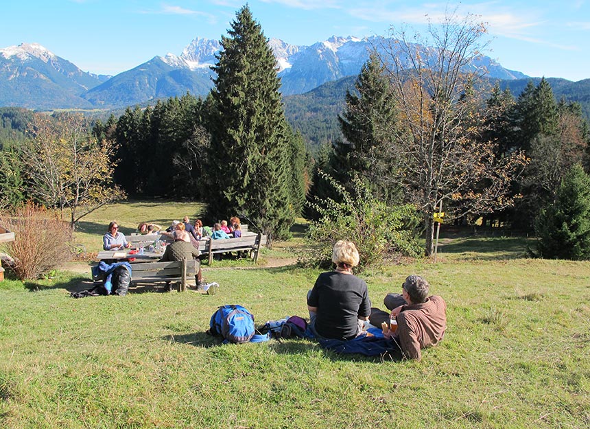 Bergtour - Hirzeneck - Elmauer Alm