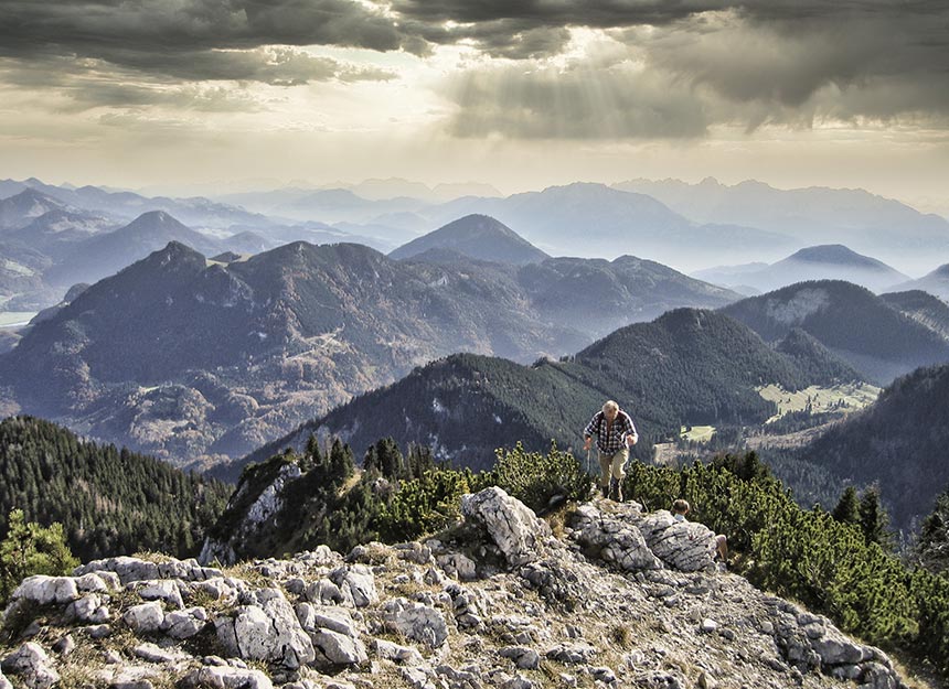 Bergtour - Hochsalwand - Rampoldplatte