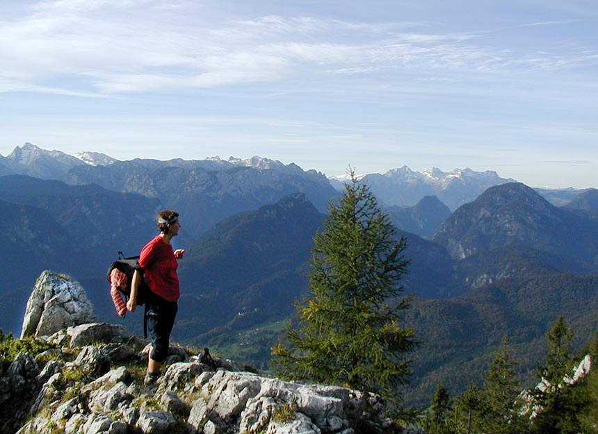 Bergtour - Hochstaufen über Steinerne Jäger Steig