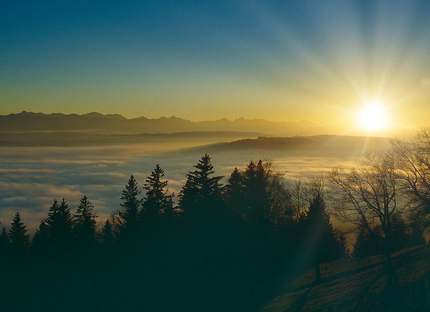 Hoher Peißenberg Wanderung Pfaffenwinkel