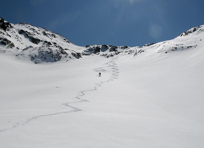 Skitour - Hohes Haus