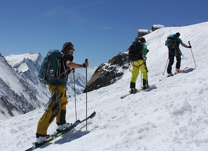 Skihochtour - Hollandia-Hütte Skidurchquerung