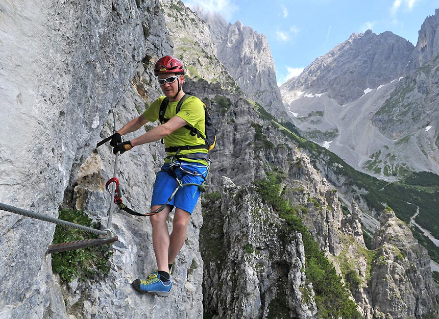 Klettersteig - Klamml Klettersteig