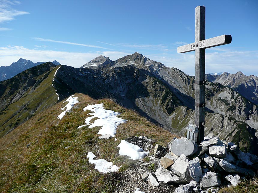Bergtour - Krapfenkarspitze - Bayerkarspitze - Galgenstangenkopf