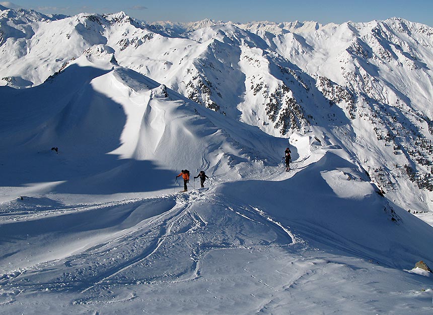 Skitour - Kraxentrager - Gipfel