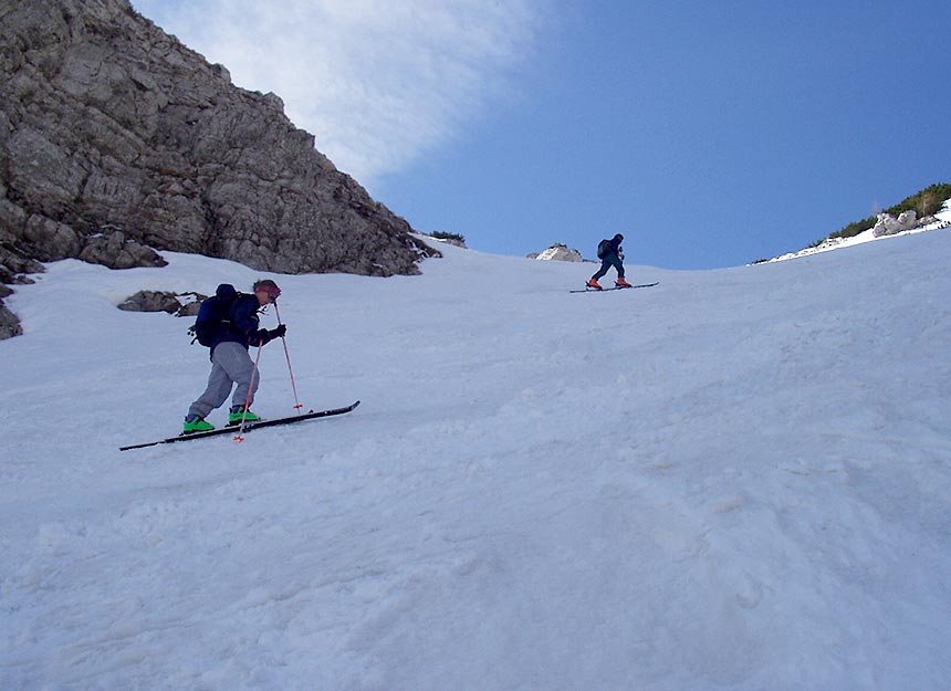 Skitour - Östliches Lamsenjoch - Schneiderscharscharte