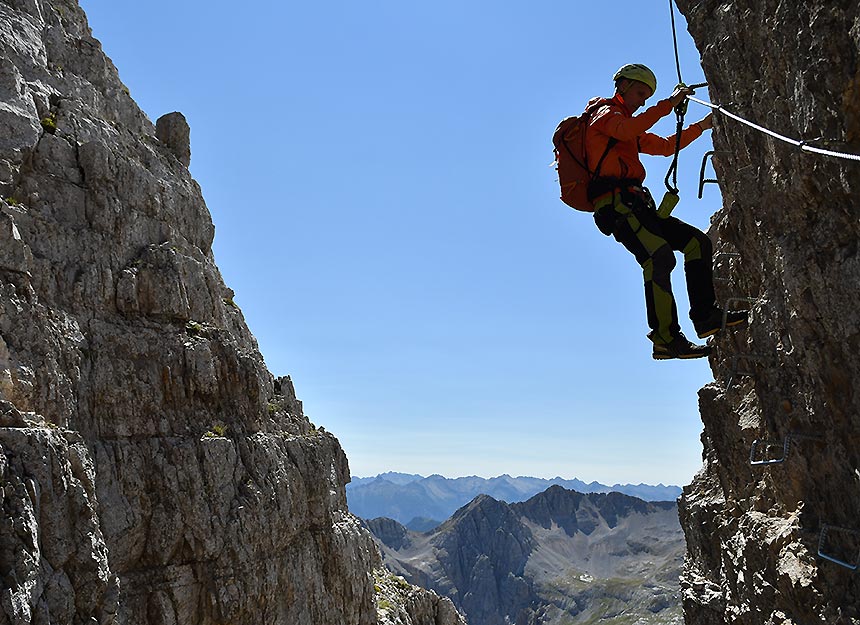 Klettersteig - Latemar Klettersteig