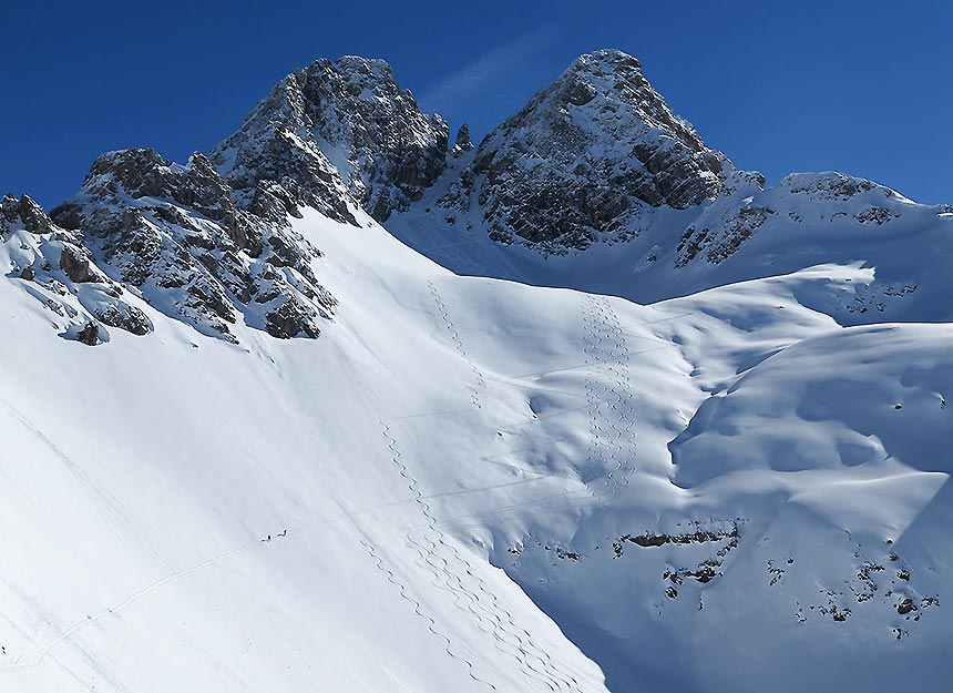 Skitour - Leiterspitze