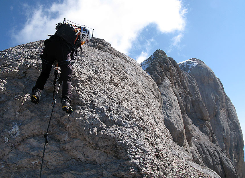 Klettersteig - Marmolata – Punta Penia