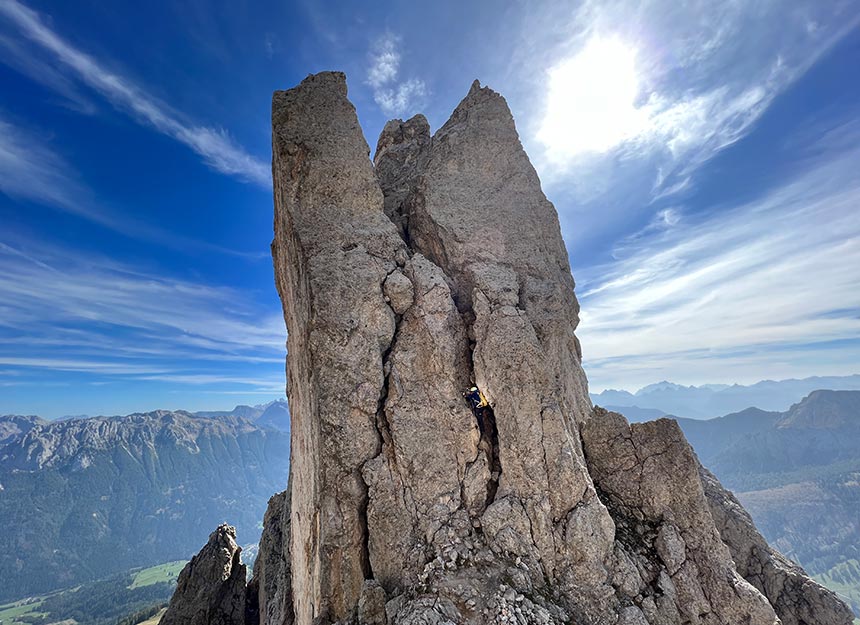 Klettersteig - Rotwand - Masarè Klettersteig