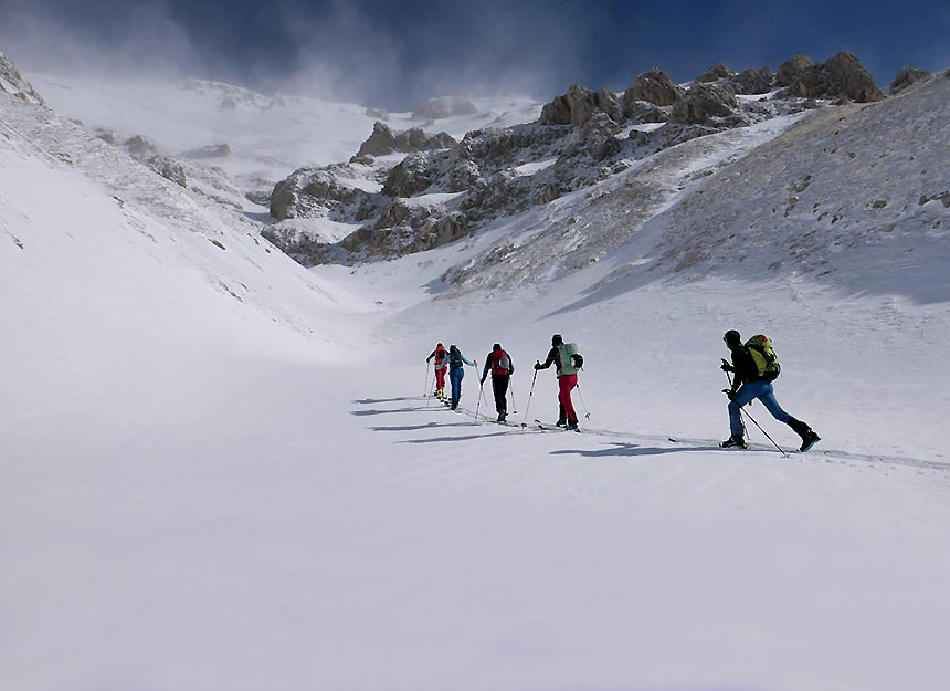 Skitour - Monte Camicia