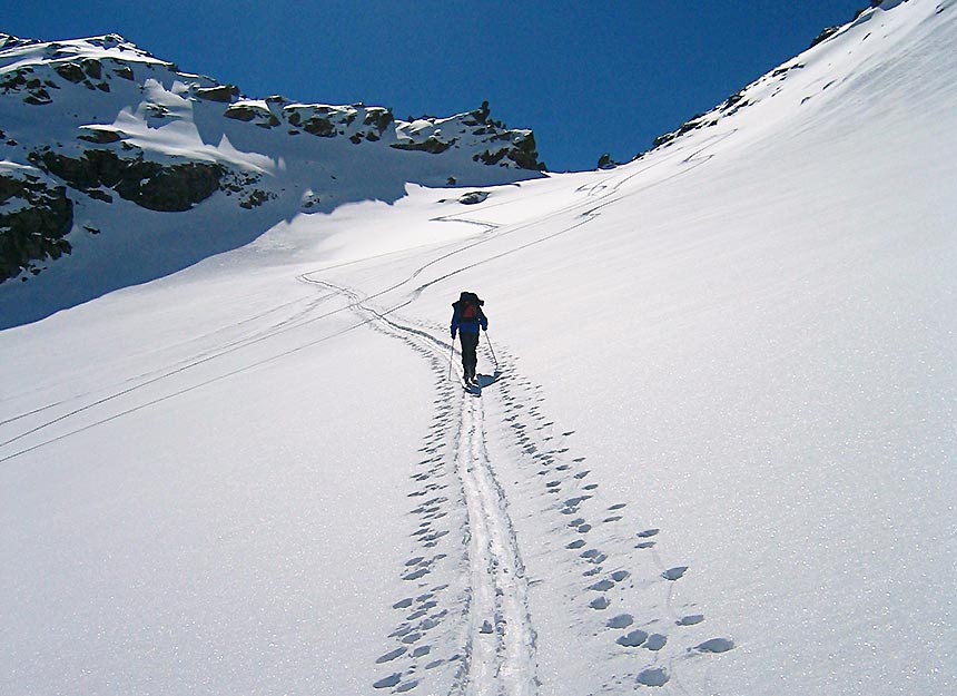 Skitour - Naßwandegg Scharte