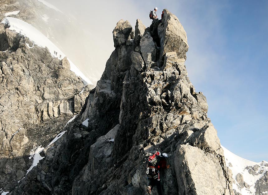 Hochtour - Ortler via Hintergrat