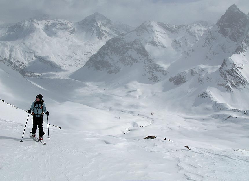 Skitour - Piz Cunfin (Pizzo Confine)