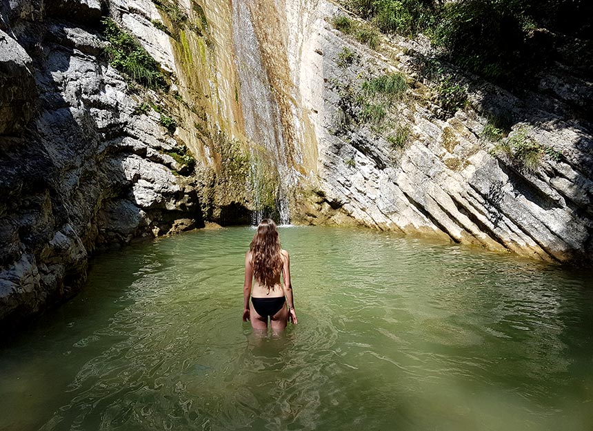 Bergtour - Tignale Wasserfall Rundweg