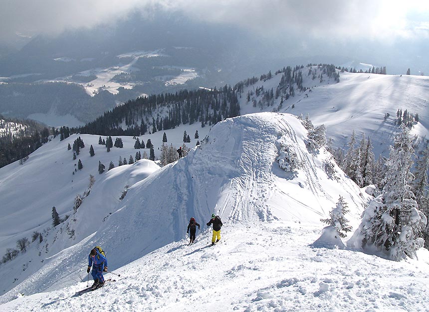 Skitour - Trainsjoch