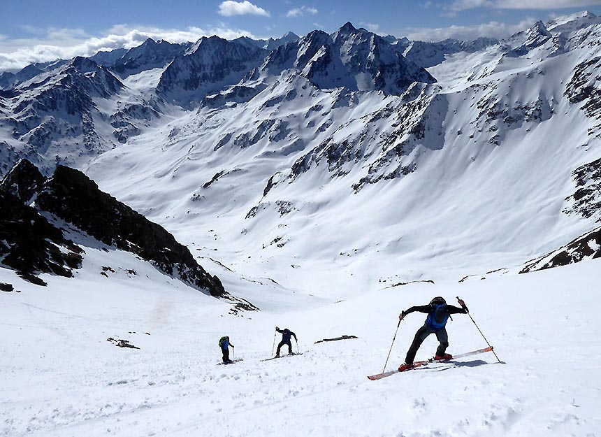 Skitour - Zwieselbacher Rosskogel - Walfeskar