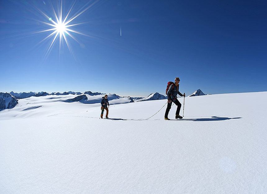 Hochtour - Weißseespitze Nordroute