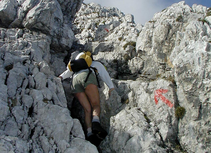 Bergtour - Obere Wettersteinspitze