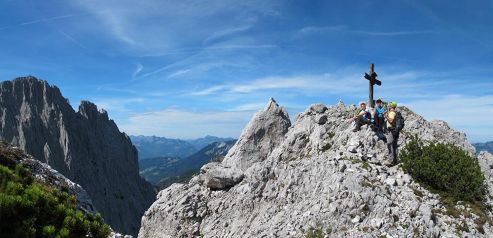 bergsteigen im Wilden Kaiser