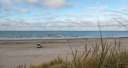 Ein Tag am Strand in Dänemark