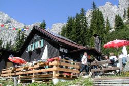 Die Tannheimer Hütte
