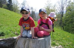 Wanderausflug mit kleinen Kindern
