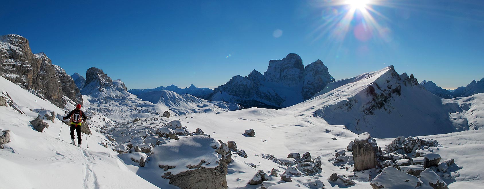 Skitouren-Paradies und Olympia-Ort im italienischen Belluno
