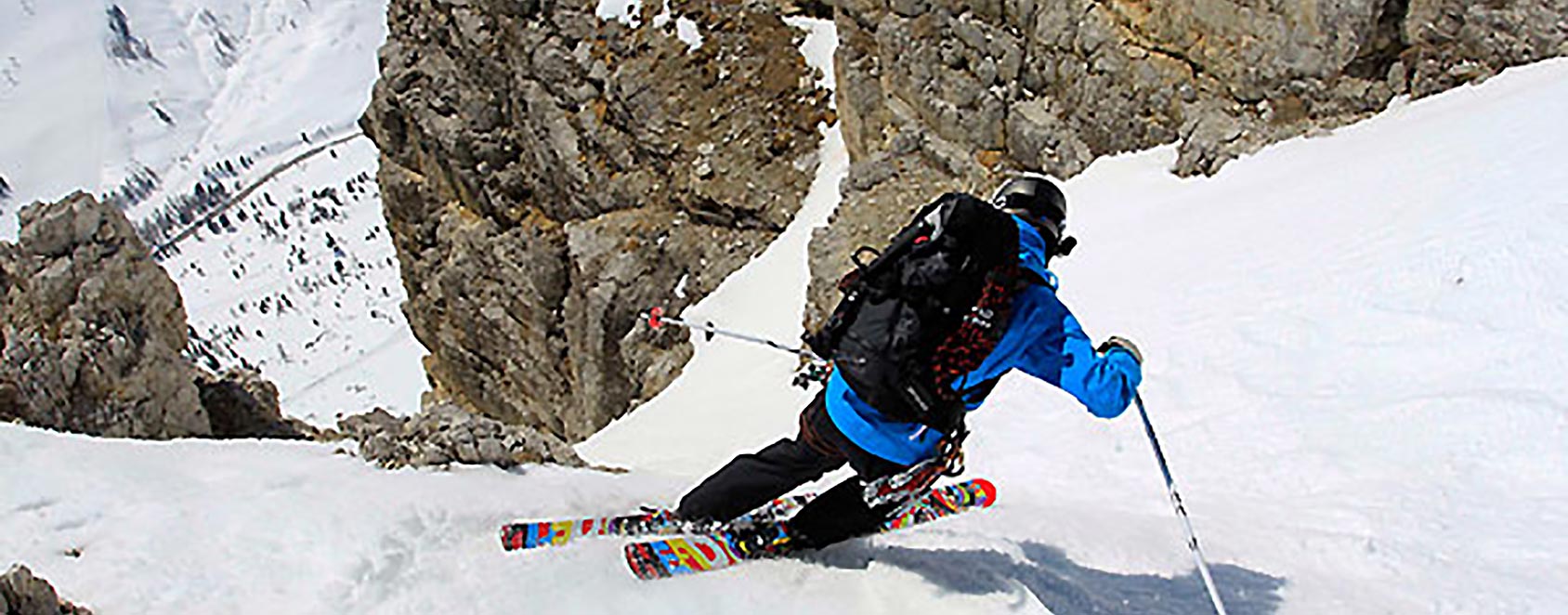 Punta Berrino Südrinne Dolomiten