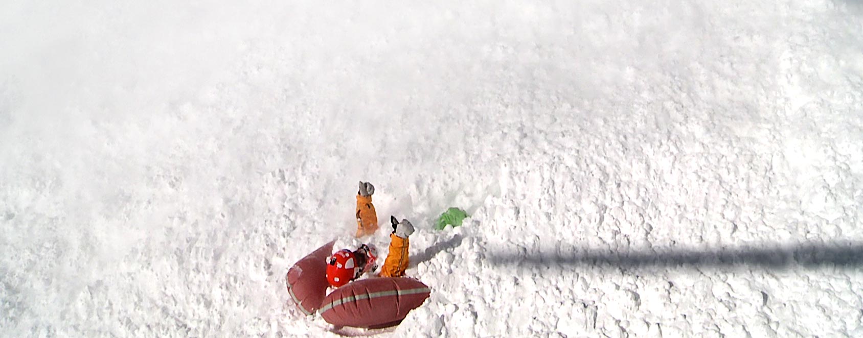 Video - Lawinen bei Dreharbeiten