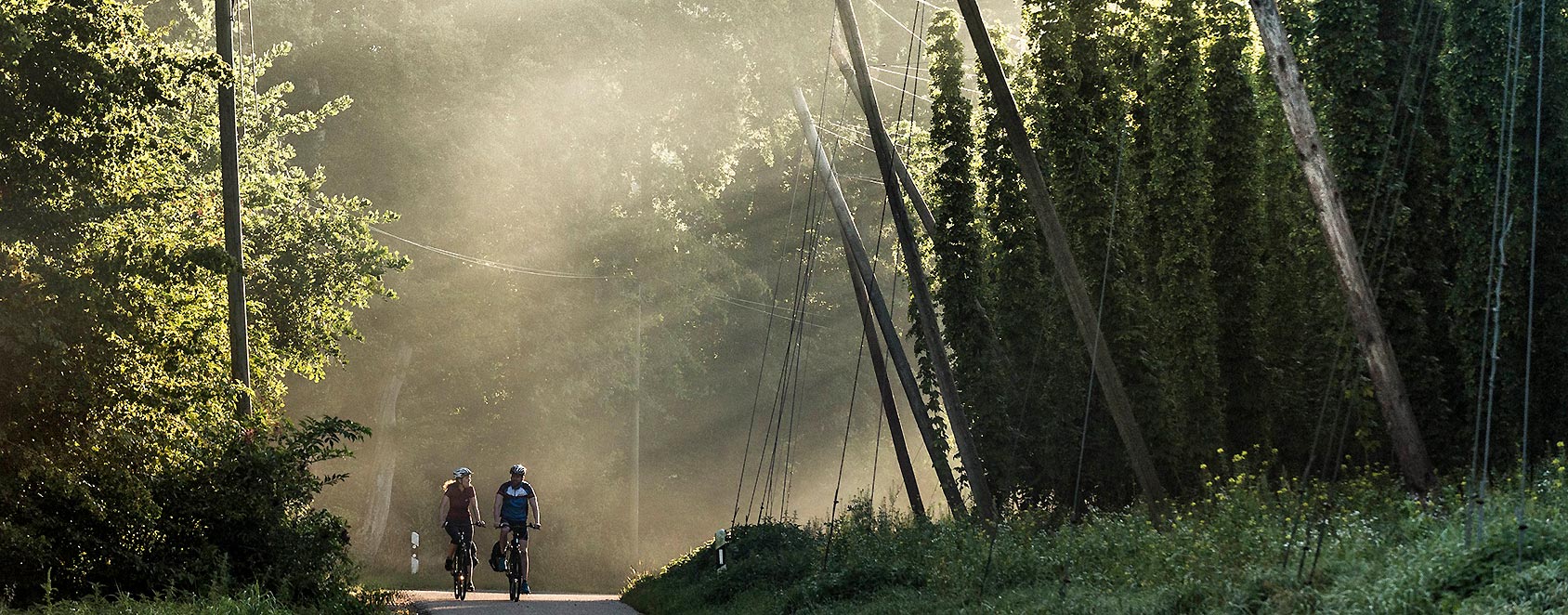 Auf den Wasser-Radlwegen Oberbayern entdecken